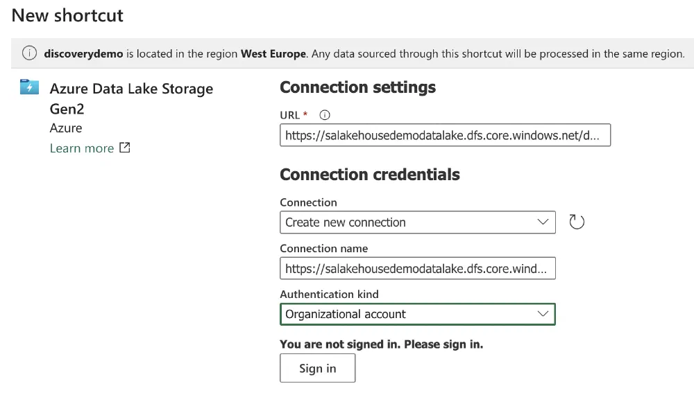 First step of creating a Shortcut First step of creating a Shortcut