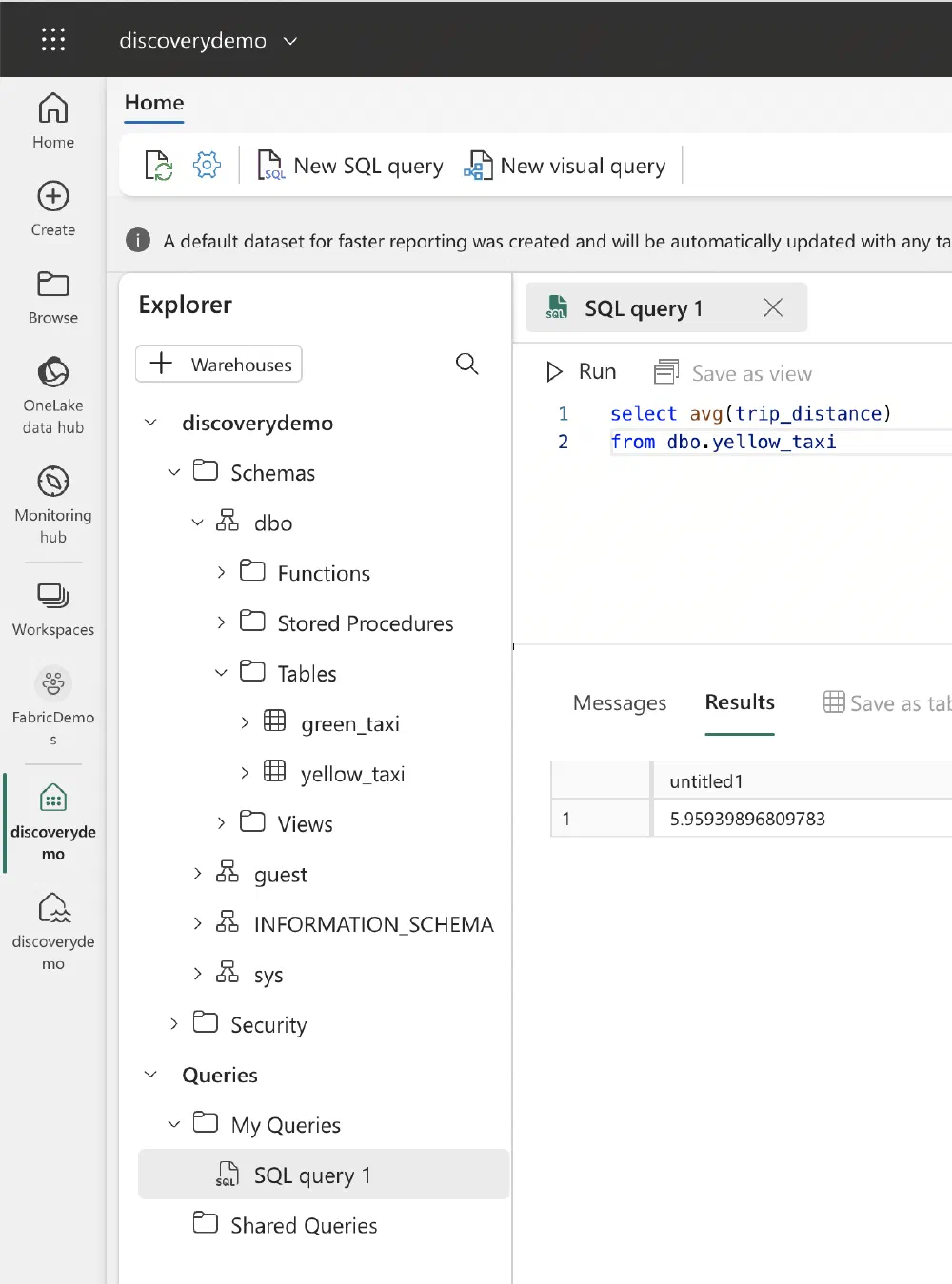 Querying the data Querying the data
