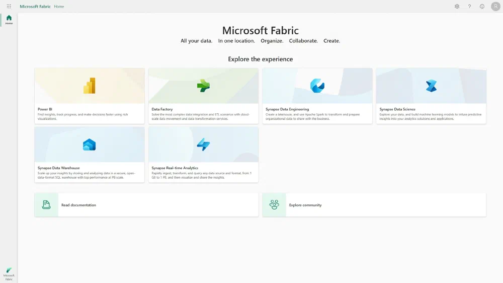 Fabric header